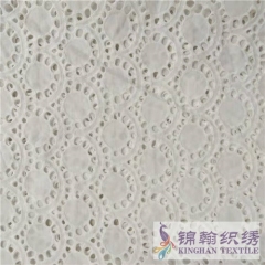 KHCE1035 Cotton Eyelet Embroidered Fabric