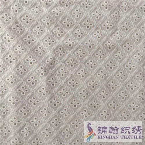 KHCE1048 Cotton Eyelet Embroidered Fabric