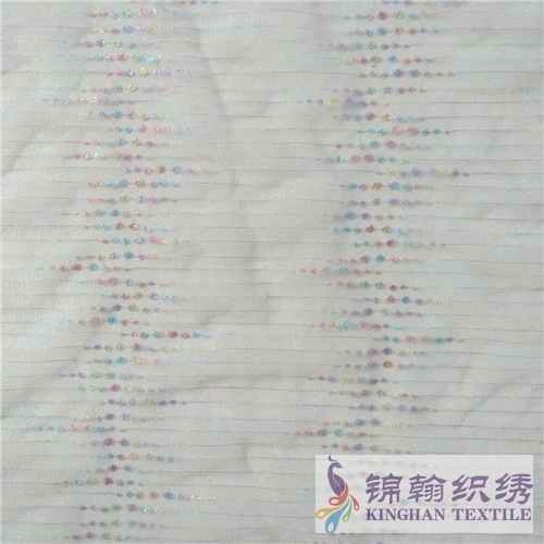 KHMF3001 Metallic Glitter Mesh Fabrics