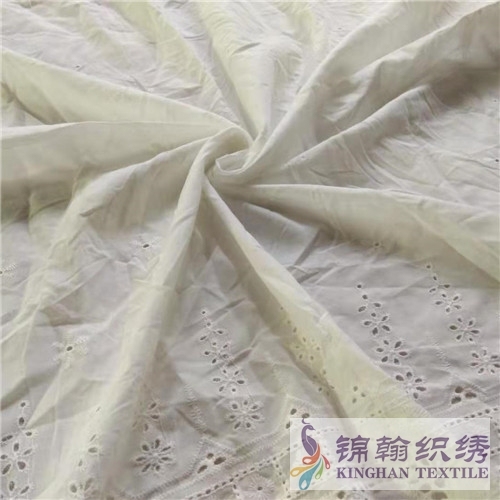 KHCE1040 Cotton Eyelet Embroidered Fabric