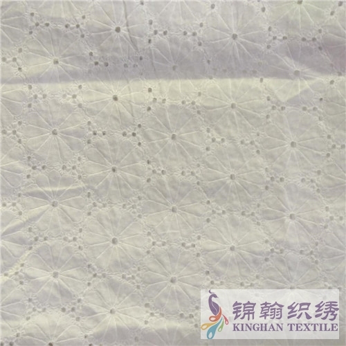 KHCE1021 Cotton Eyelet Embroidered Fabric