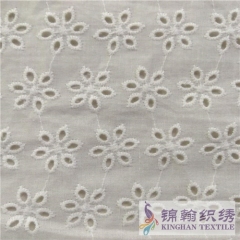KHCE1013 Cotton Eyelet Embroidered Fabric