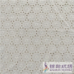 KHCE1037 Cotton Eyelet Embroidered Fabric