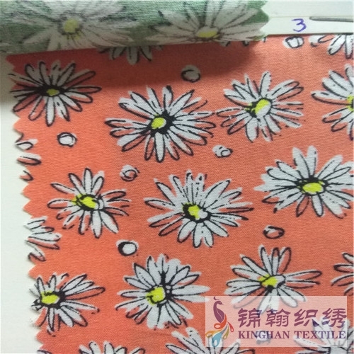 KHWPF1007 Woven 45S 100%Cotton Printed Fabrics