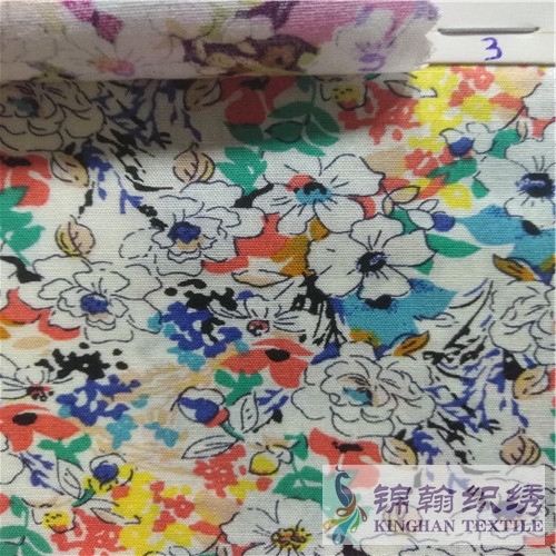 KHWPF1002 Woven 45S 100%Cotton Printed Fabrics