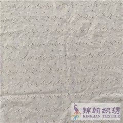 KHCE1051 Cotton Eyelet Embroidered Fabric