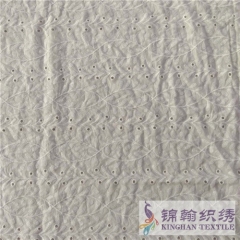 KHCE1030 Cotton Eyelet Embroidered Fabric