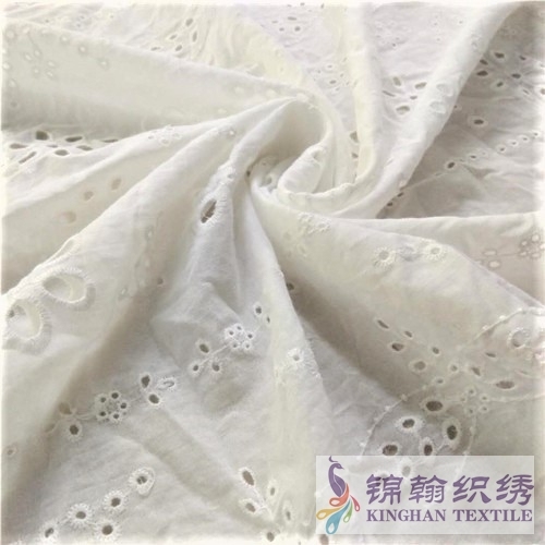 KHCE1005 Cotton Eyelet Embroidered Fabric