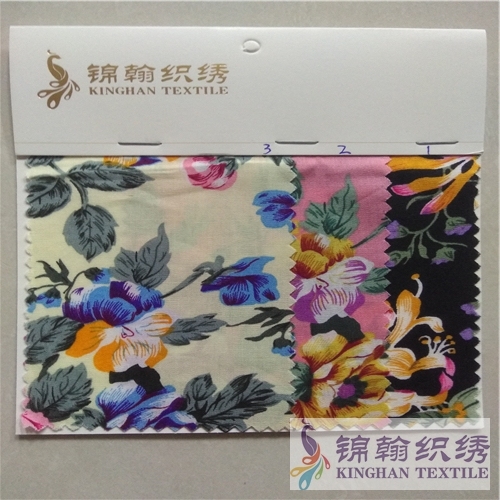 KHWPF1013 Woven 45S 100%Cotton Printed Fabrics