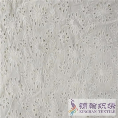 KHCE1044 Cotton Eyelet Embroidered Fabric