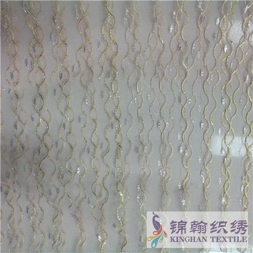 KHMF3003 Metallic Glitter Mesh Fabrics