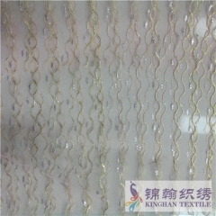 KHMF3003 Metallic Glitter Mesh Fabrics