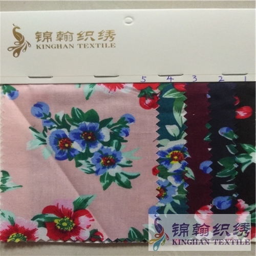 KHWPF1012 Woven 45S 100%Cotton Printed Fabrics