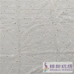 KHCE1046 Cotton Eyelet Embroidered Fabric