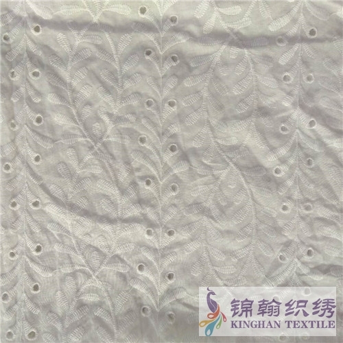 KHCE1030 Cotton Eyelet Embroidered Fabric