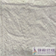 KHCE1030 Cotton Eyelet Embroidered Fabric