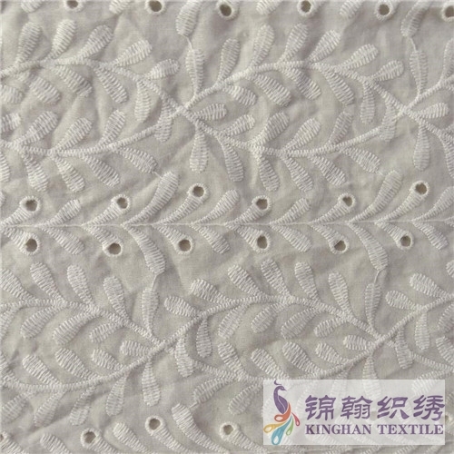 KHCE1030 Cotton Eyelet Embroidered Fabric