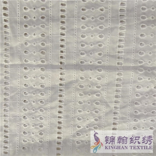 KHCE1029 Cotton Eyelet Embroidered Fabric
