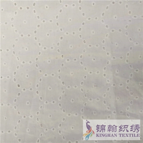 KHCE1009 Cotton Eyelet Embroidered Fabric