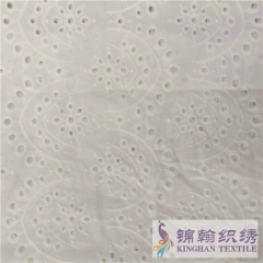 KHCE1004 Cotton Eyelet Embroidered Fabric