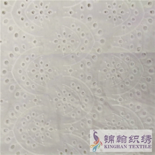 KHCE1004 Cotton Eyelet Embroidered Fabric