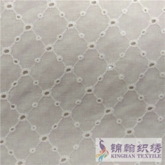 KHCE1006 Cotton Eyelet Embroidered Fabric