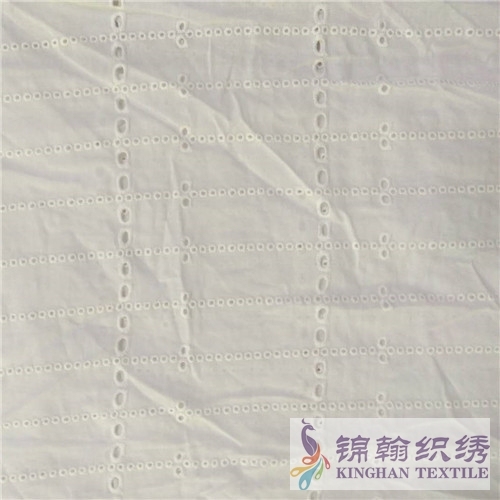 KHCE1012 Cotton Eyelet Embroidered Fabric