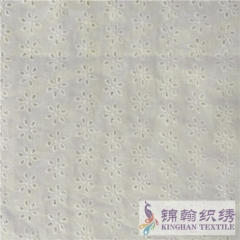 KHCE1013 Cotton Eyelet Embroidered Fabric