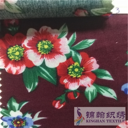 KHWPF1012 Woven 45S 100%Cotton Printed Fabrics