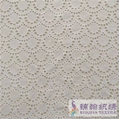 KHCE1035 Cotton Eyelet Embroidered Fabric