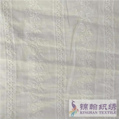 KHCE1050 Cotton Eyelet Embroidered Fabric