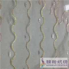 KHMF3003 Metallic Glitter Mesh Fabrics