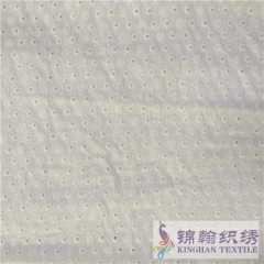 KHCE1010 Cotton Eyelet Embroidered Fabric
