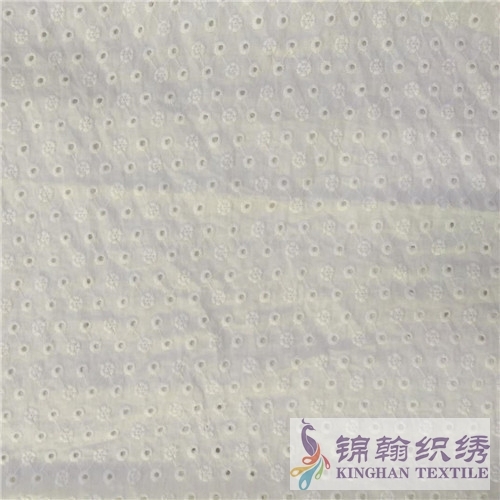 KHCE1010 Cotton Eyelet Embroidered Fabric