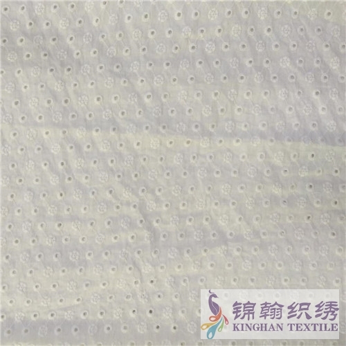 KHCE1010 Cotton Eyelet Embroidered Fabric