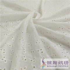 KHCE1008 Cotton Eyelet Embroidered Fabric