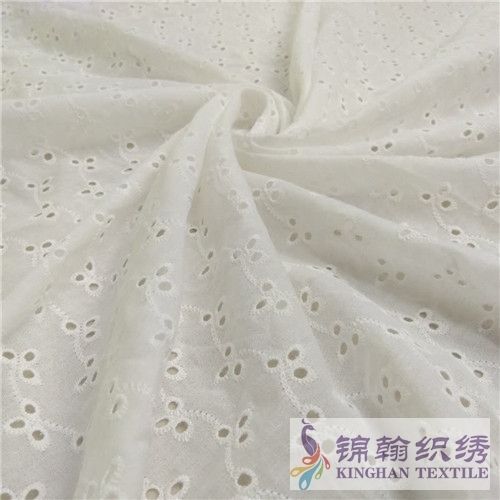 KHCE1008 Cotton Eyelet Embroidered Fabric