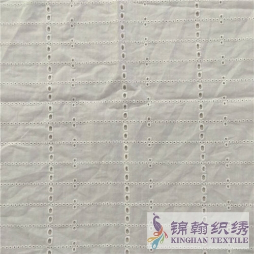 KHCE1012 Cotton Eyelet Embroidered Fabric