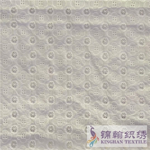 KHCE1033 Cotton Eyelet Embroidered Fabric