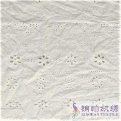 KHCE1005 Cotton Eyelet Embroidered Fabric