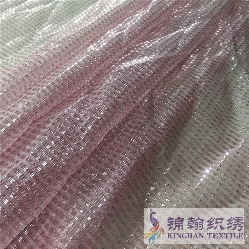 KHMF3014 Metallic Glitter Mesh Fabrics