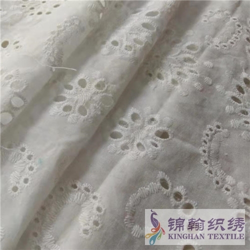 KHCE1045 Cotton Eyelet Embroidered Fabric