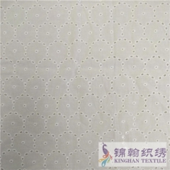 KHCE1009 Cotton Eyelet Embroidered Fabric