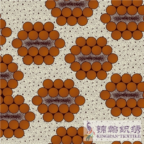 KHAFF1048 African Polyester Ankara Wax Print Fabrics