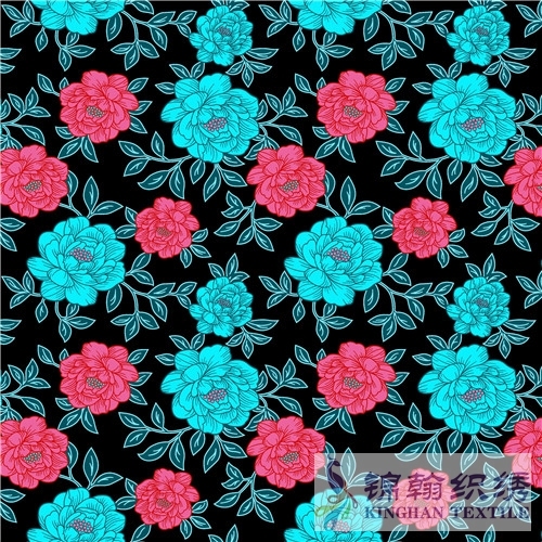 KHAFF1032 African Polyester Ankara Wax Print Fabrics