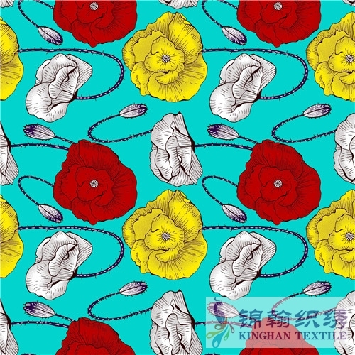 KHAFF1030 African Polyester Ankara Wax Print Fabrics