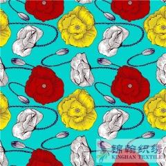 KHAFF1030 African Polyester Ankara Wax Print Fabrics