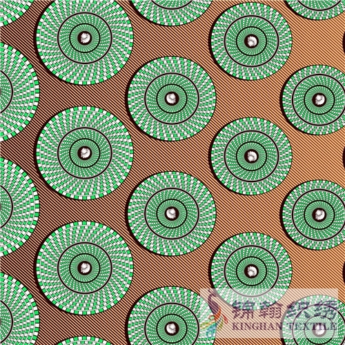 KHAFF1040 African Polyester Ankara Wax Print Fabrics