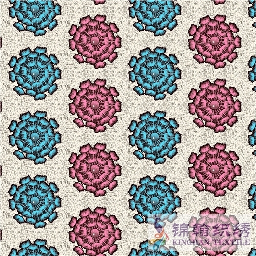 KHAFF1049 African Polyester Ankara Wax Print Fabrics