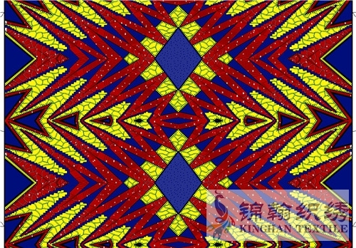 KHAFF2012 African Cotton Ankara Wax Print Fabrics